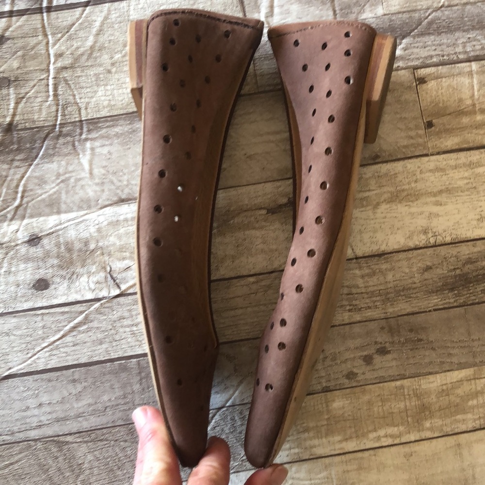 Corso Como brown leather flats - Picture 4 of 14